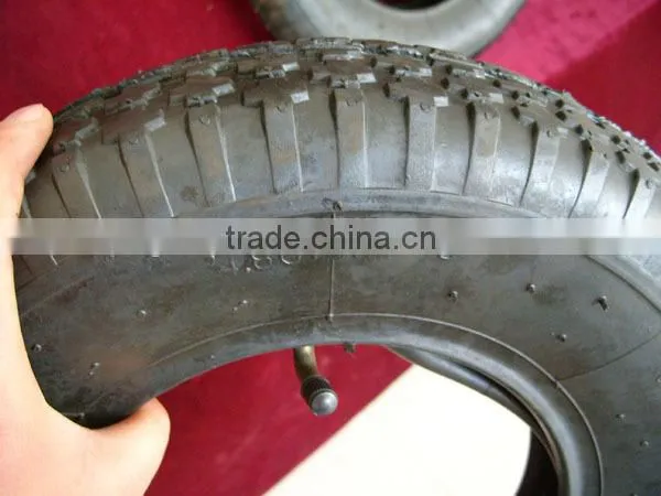 Qingdao supply diamond pattern wheelbarrow tyre 4.80/4.00-8