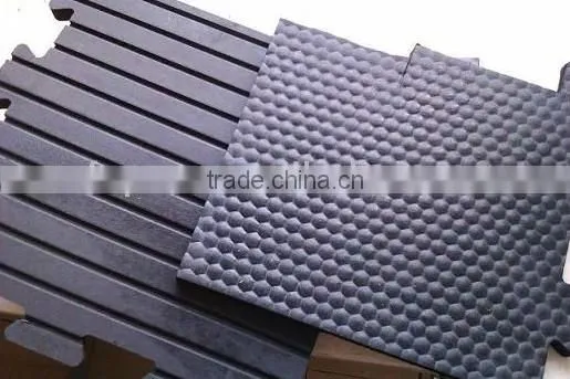 Interlocked EVA mat Agricultural EVA horse stall mat diary cow rubber mat