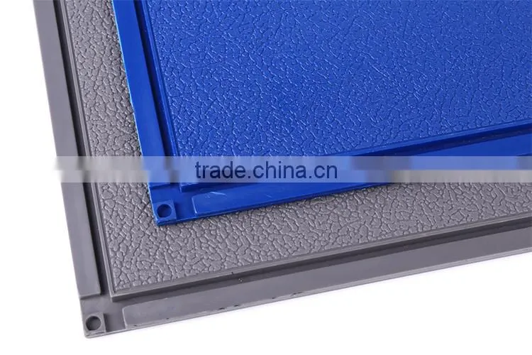 Hot sale anti slip pvc garage interlocking floor tiles