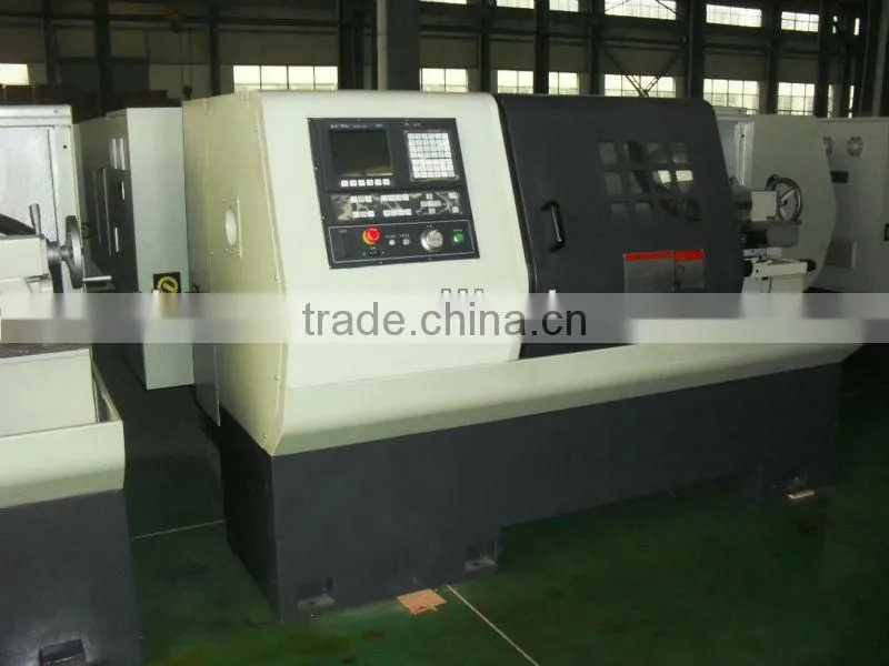 CK-500A Flat Bed Type CNC Lathe with Spindle bore 80mm