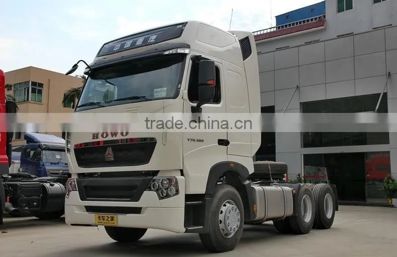 High Quality HOWO T7H Tractor Truck Head 480hp 6X2