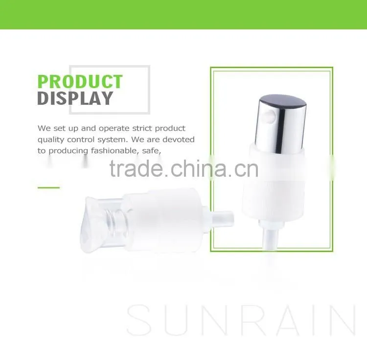 plastic cream pump cosmetic pump