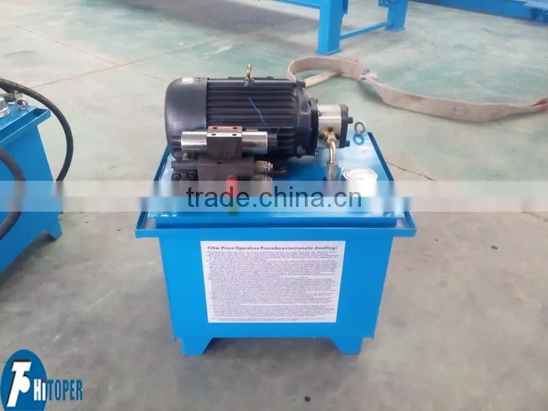 Liquid-solid separation hydraulic filter press, hydraulics press