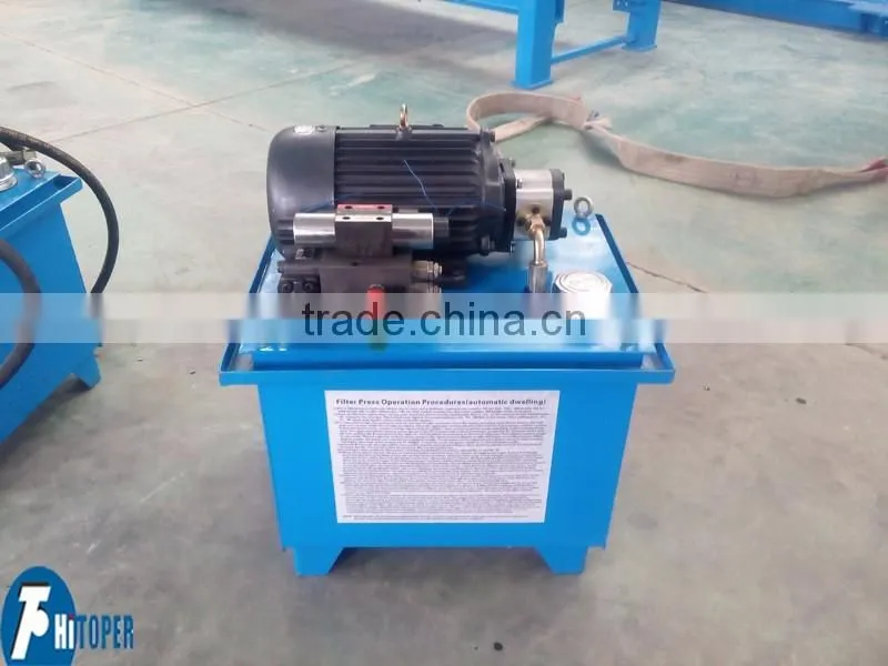 Strength polypropylene filter press, acid sludge used filter press