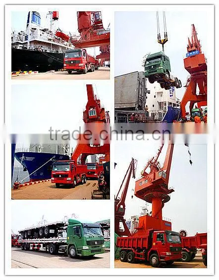 Brand HOWO 6*4 loading 30T Sinotruk Cargo truck with crane