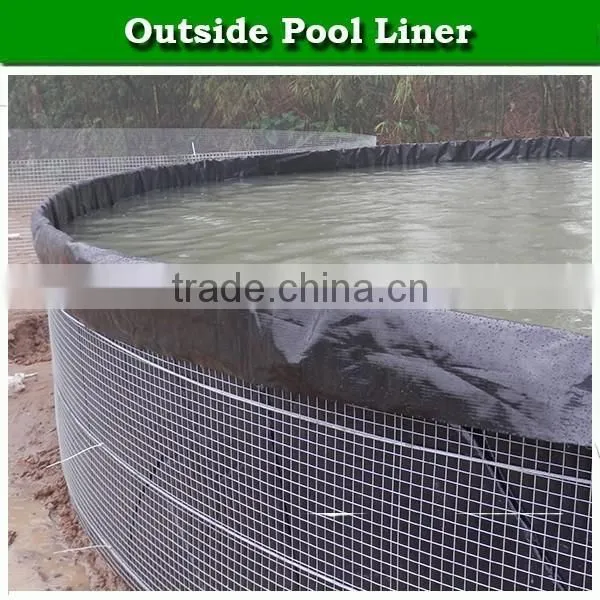 High quality HDPE plastic liner in ponds/koi pond/water pool