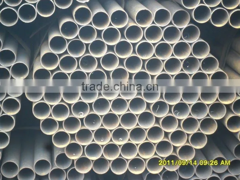 ERW black steel pipe , ASTM A53 , Q195