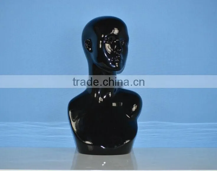 Cheap Trendy Female Creactive Necklace Long Shoulders Earrings Display Mannequin Bust YZHA-04