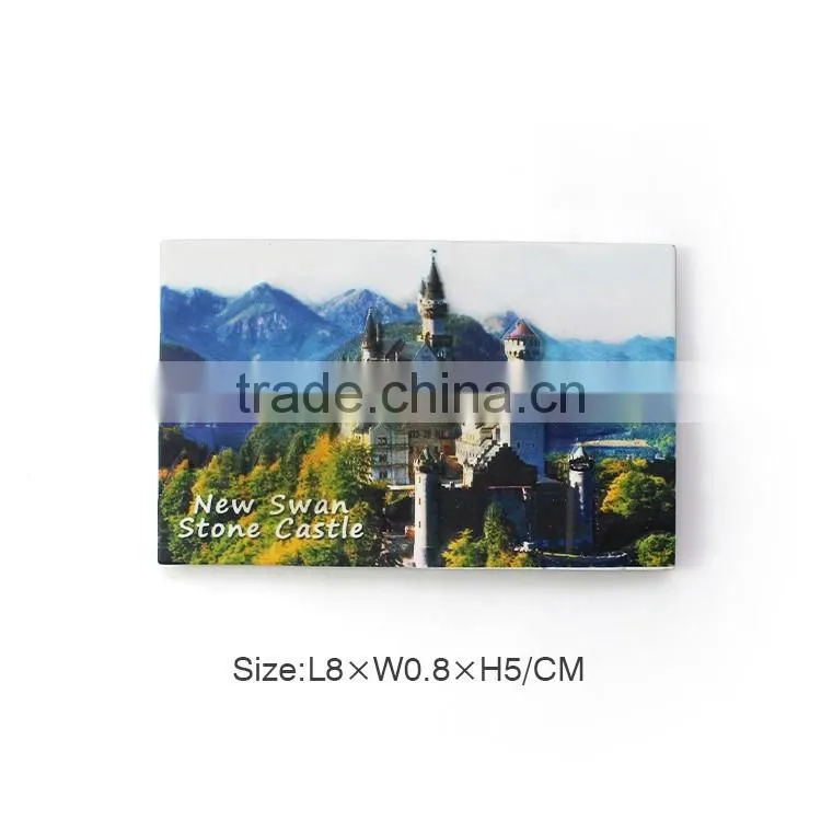 Custom made 3D polyresin fridge magnets