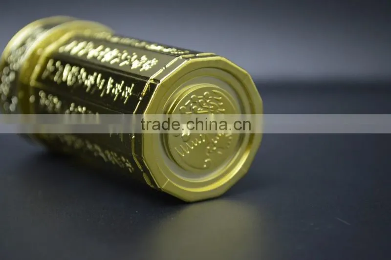 China style gold aluminium bottle cap wine bottle cap