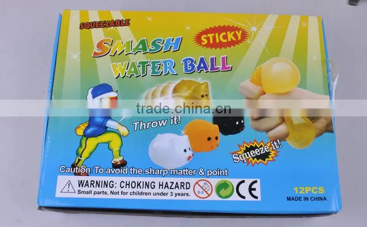 promotional sticky smash water ball