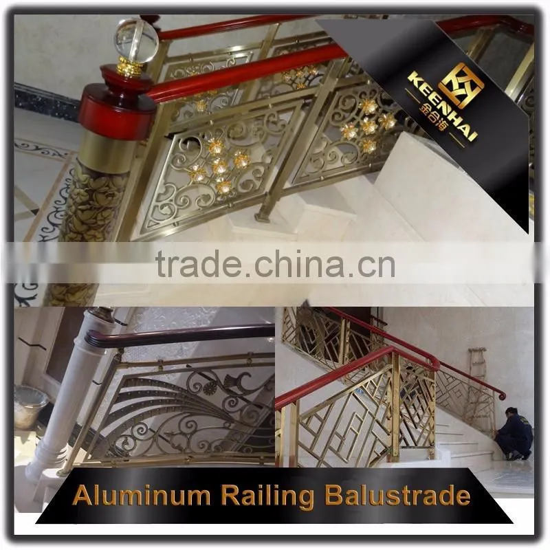 Modern Design Veranda Balcony Handrail Aluminum Cheap Deck Railing
