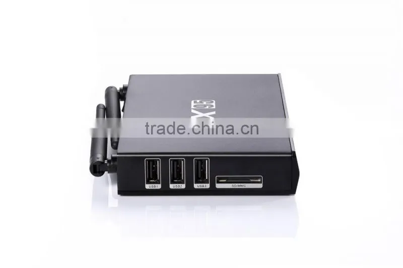 2016 Roofull Metal Housing Google Android5.1 TV Box X95 with Amlogic S905 Quad Core Smart TV Box