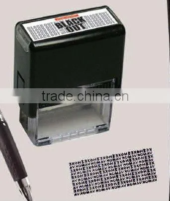 BLACK OUT STAMP/clear stamps/vertical stamps/handy stamp/stamp