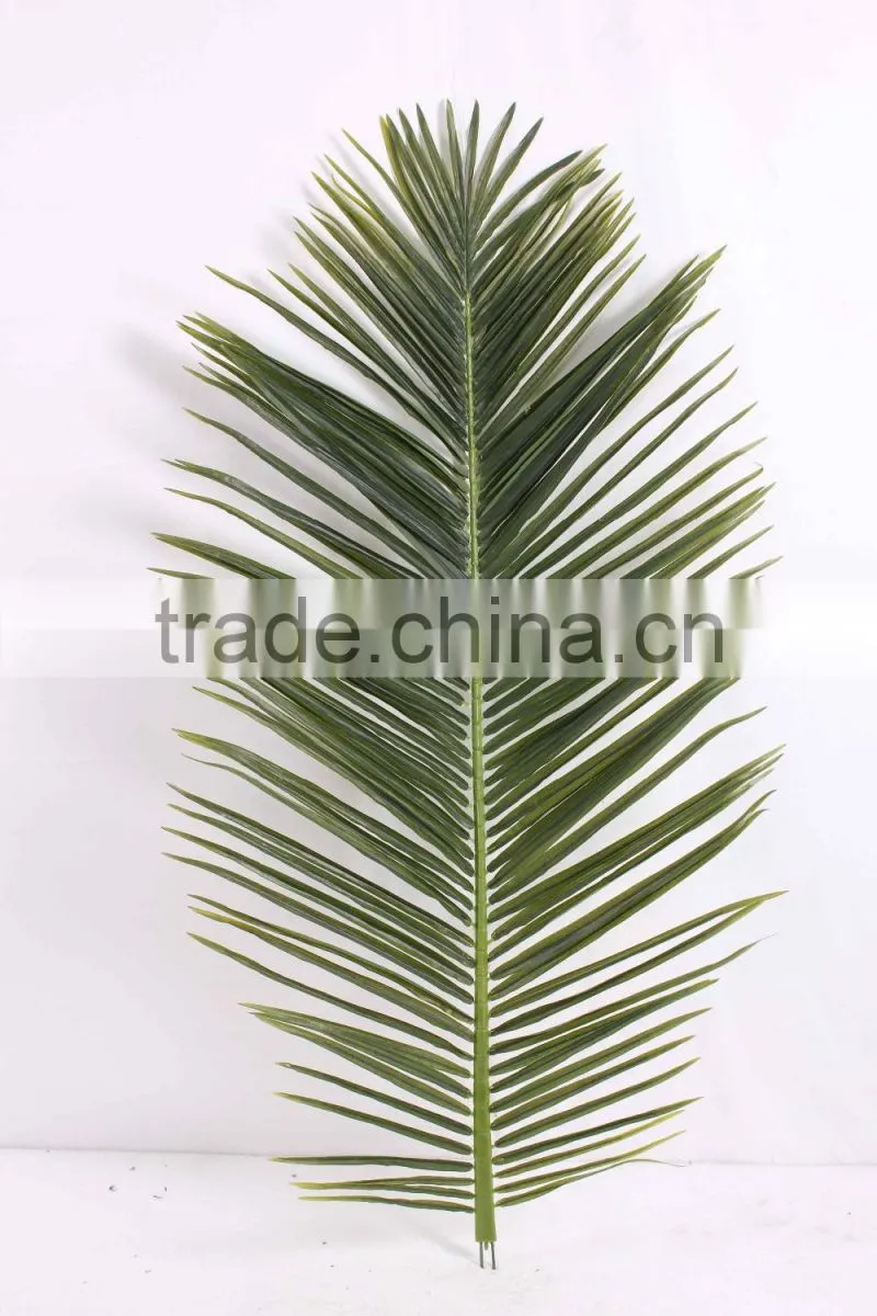 Wholesale artificial date palm leaves,factory price fake palm foliage