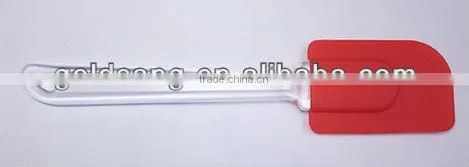 silicone spatula scraper for baking with plastic handle