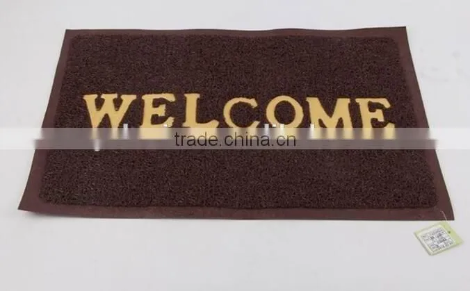 rubber material welcome door mat