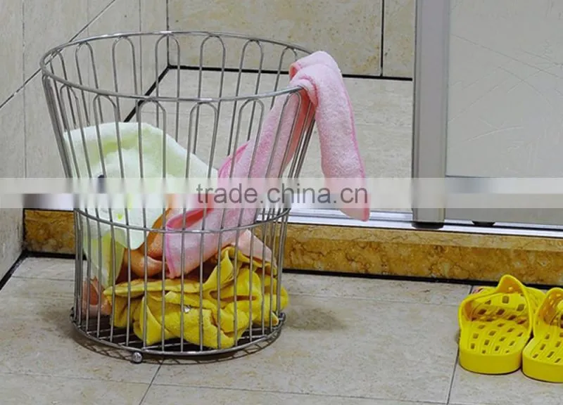 New arrival creative metal towel basket