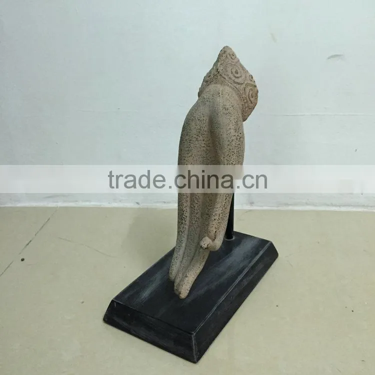 Polyresin hand art statue