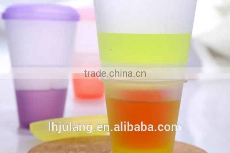 Useful Plastic Cereal cup on the Go/Plastic Cereal cup to Go
