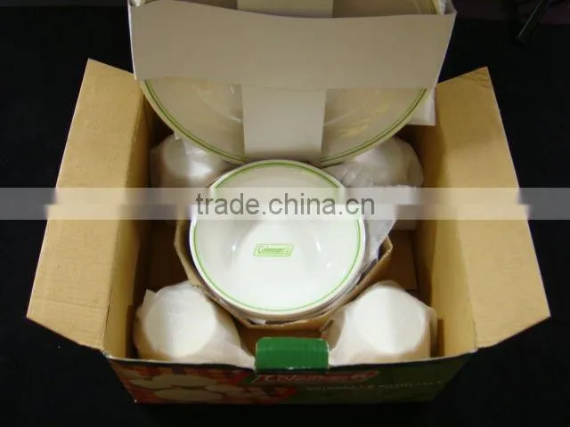 Melamine dishware set gift set