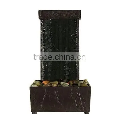 Lighted Stream Tabletop Water Fountain with LED Lights