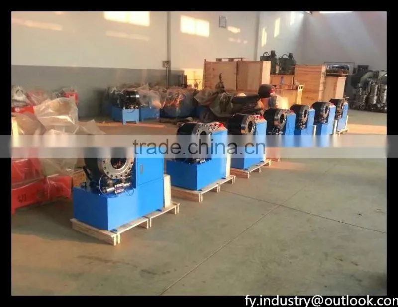 New model FY68 made in China! 2" high pressure hydraulic rubber hose pressing machine crimping machine with CE