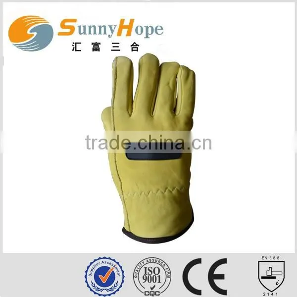 Sunnyhope leather fashion driving gloves working gloves