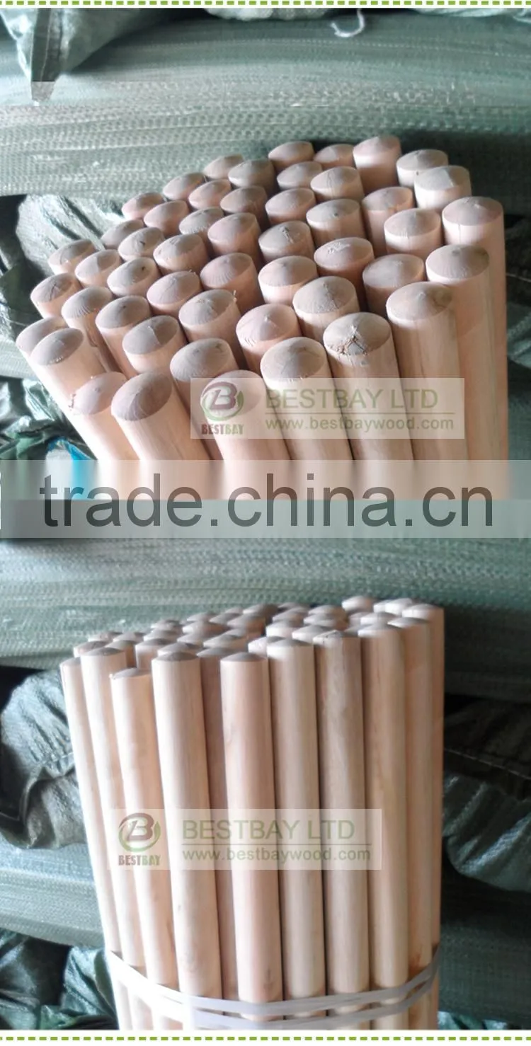 wooden broom handle,wooden handle for broom