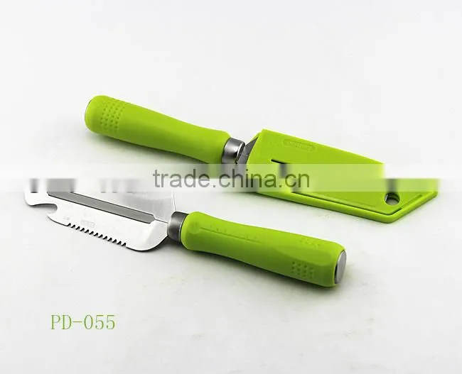Stainless steel vegetable peeler with cover PD-056