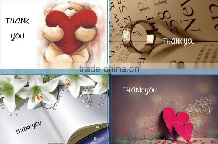 Full Color Printing Handmade Card Birthday Greeting Cards Message Card