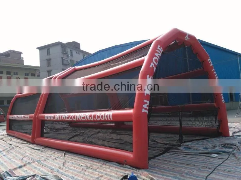 Inflatable Batting Backstop Tent for Baseball Field or Playground