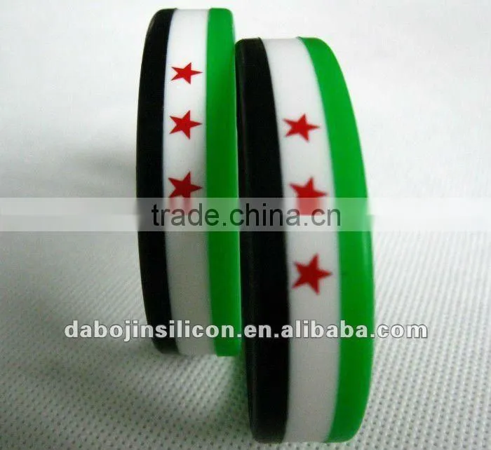 3 layers colors rubber band