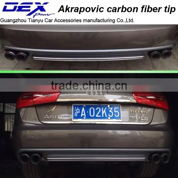 Customized Carbon Fiber All kinds of size Akrapovic universal exhaust tips