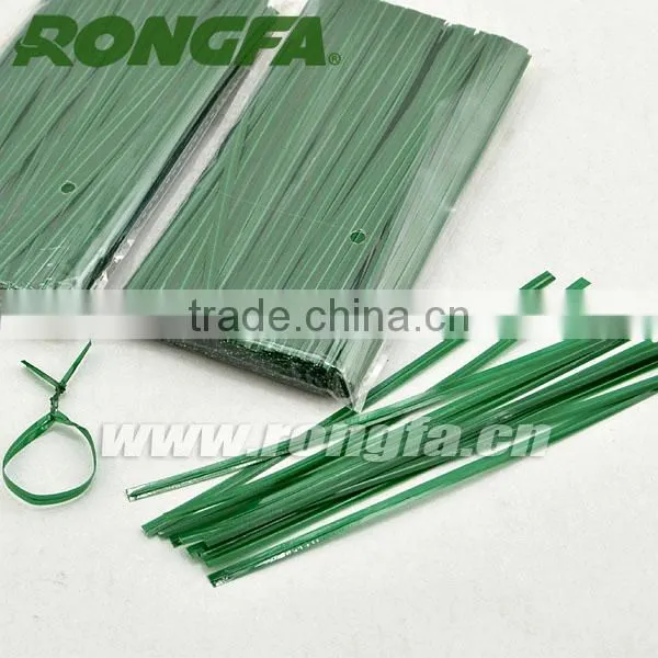 3mm x 30m gardening use coiled kraft paper twist ties in diapenser