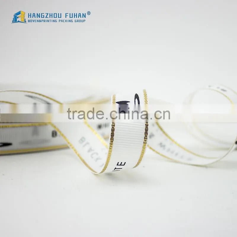 Top Level Wholesale Grosgrain With Gold Yarns