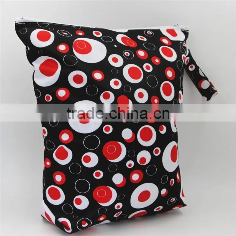 New Arrival Double-Laminated Multipurpose Wetbag Reusable Baby Diaper Nappy Bag