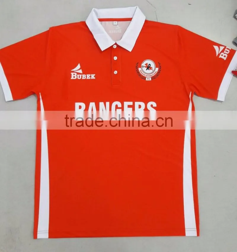 High quality Sublimation Printing Polo shirt, Soccer Uniform