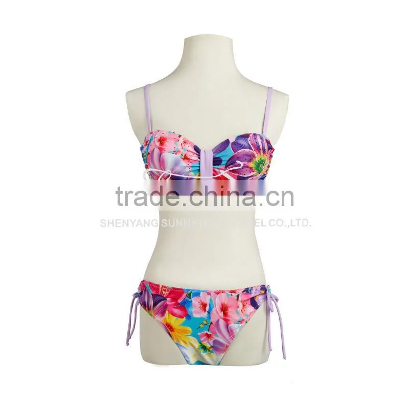 Sunnytex swimwear OEM custom beachbeaut young girl beautiful sex girl bikni