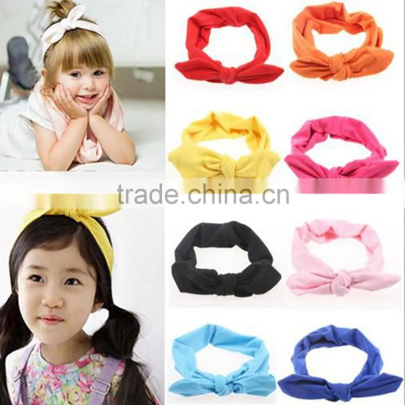 Newest Design Baby Cotton Knotted Headband