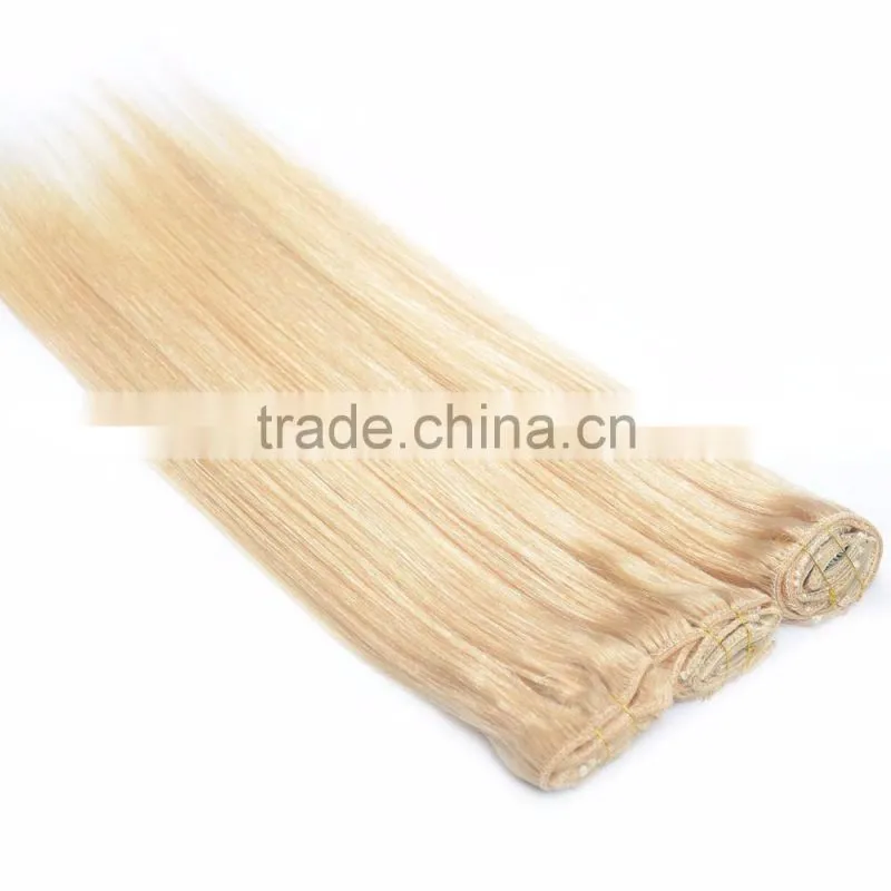 2017 hot selling hair product fast shipping clip in hair extension