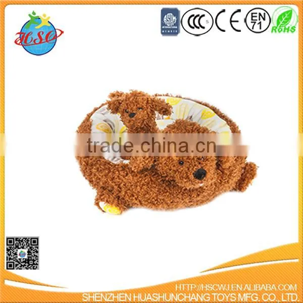hot selling custom plush pet bed