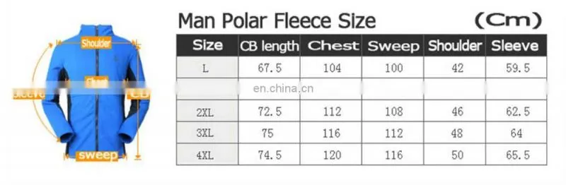 Polar Fleece Jacket With Customized Logo