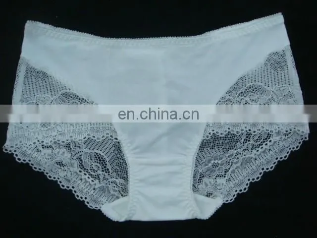 Missadola hot selling Lady's Sexy seamless boyshort lace panty/G-string/underwear/lingrie
