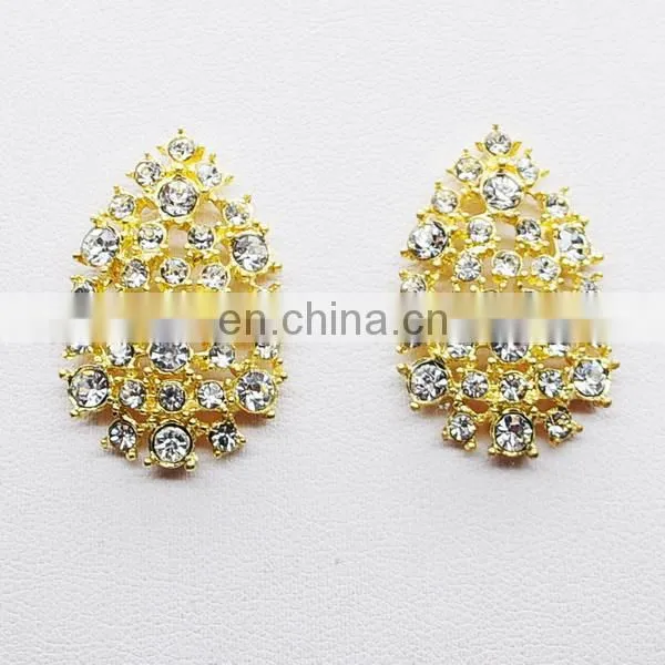 Brife light blue mint fan bubble teardrop adult women earrings