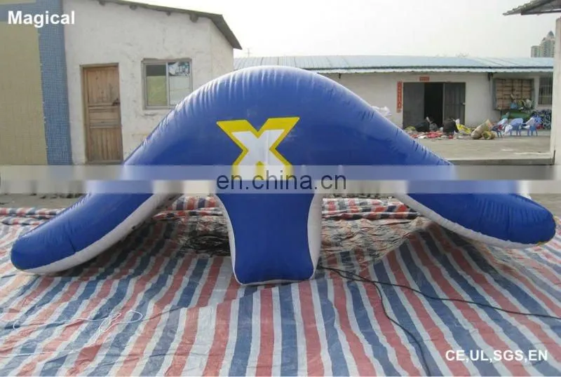 inflatable water seesaw slide/ water seewaw/ inflatable water rocket slide