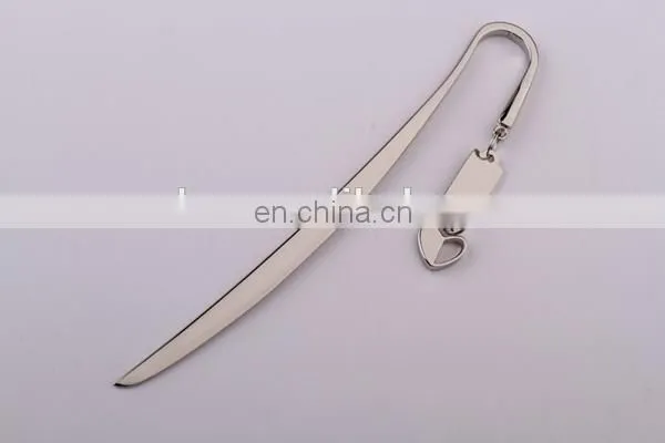 HOT SALE DESK DEPENDENT SILVER GIFT METAL HEART TAG BOOKMARK