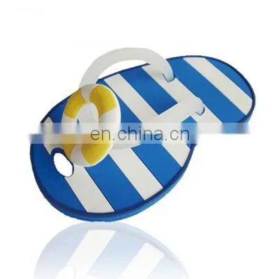 Slipper shaped golf bag tag