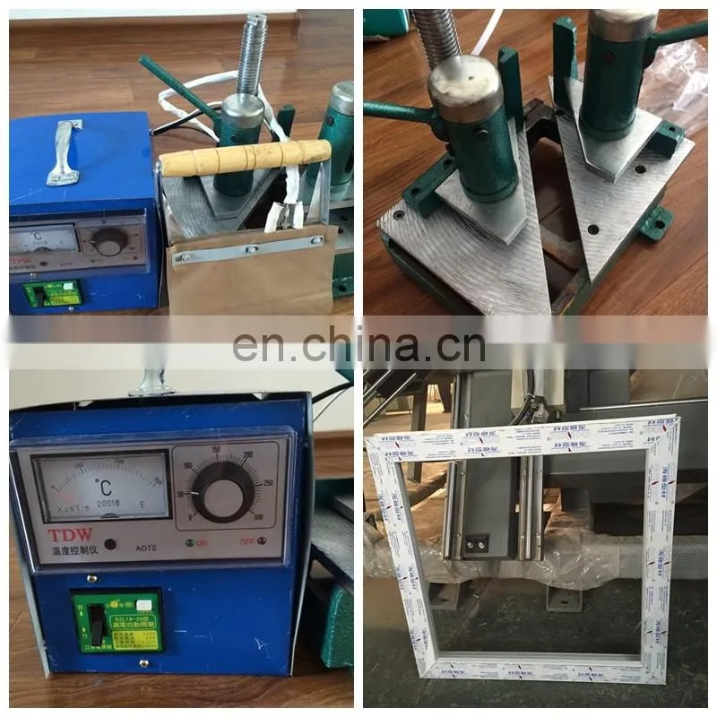 China used upvc window machinery portable welding machine