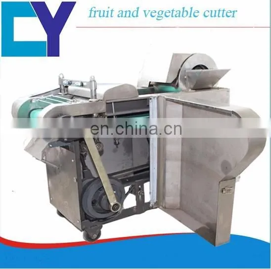 Stainless steel good use industrial fruit okra Lotus cutter chopper slicer vegetable cutting machine